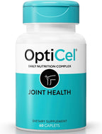 OptiCel Joint Health - Joint Support Supplement, Promotes Easy Movement, Joint Pain Supplement, Supports Muscle Health & Mobility, All Natural, Plant-Based & Non-GMO, 60 Capsules