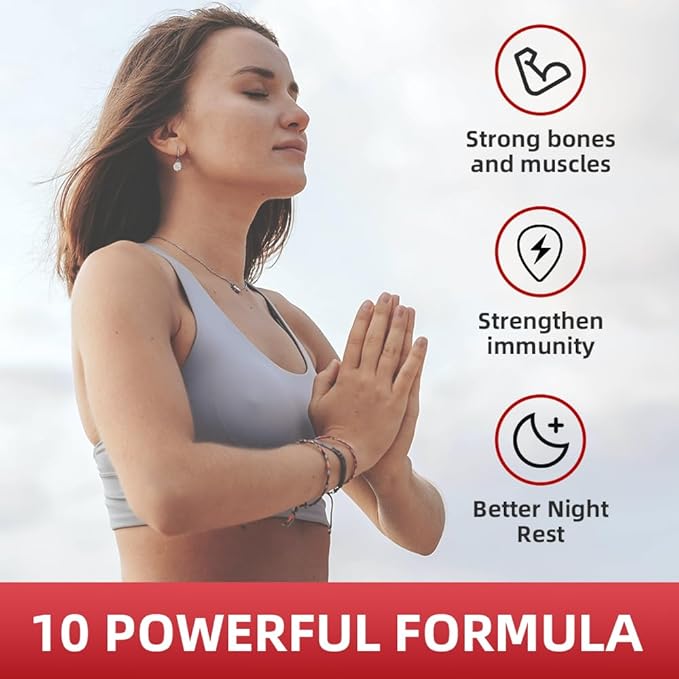 softbear Calcium Magnesium Zinc Gummies for Women, Calcium Magnesium Supplement with Vitamin D3 for Bone Strength, Vegan/Sugar-Free, Raspberry Flavor 60 Count