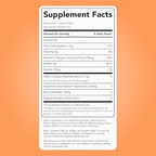 Clean Simple Eats Collagen Powder + Beauty Blend, Peach Mango, 11G Hydrolyzed Collagen Peptides from Grass Fed Bovine & Chicken, Hyaluronic Acid for Hair, Skin, Nail & Joint Support, 30 Servings
