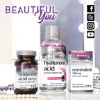 Bluebonnet Nutrition Beautiful Ally Hyaluronic Acid 100mg, Nurture Radiant Skin*, Non-GMO, Gluten-Free, Soy-Free, 90 Softgels, 90 Servings