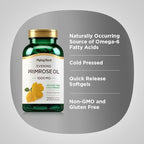 Piping Rock Evening Primrose Oil Softgels 1000mg | 200 Pills | Cold Pressed Dietary Supplement | Non-GMO, Gluten Free