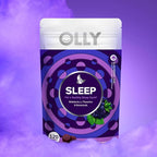OLLY Sleep Gummy,3 mg Melatonin,L-Theanine,Chamomile,and Lemon Balm Extracts,BlackBerry Flavor,60 Day Supply -,120 Count (Pack of 2)