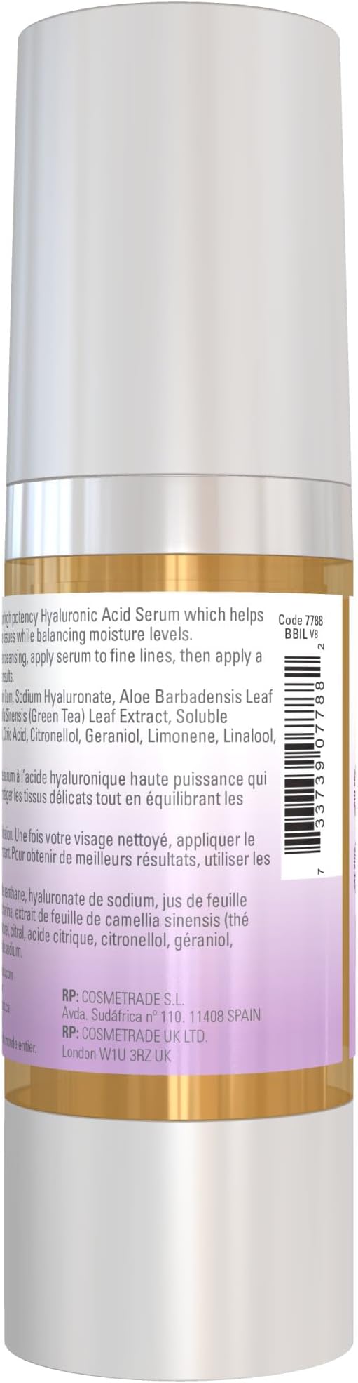 NOW Foods Solutions, Hyaluronic Acid Firming Serum, Naturally Reduces Appearance of Fine Lines, 1-Ounce