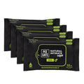 Pee Safe Intimate Wipes for Men, Biodegradable, pH balanced - 40 Wipes (Pack of 4)