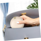 2Pcs Portable Small Sealing Case Travel Organizer Compact Compartment Container for Medicines Vitamins with Airtight Preservation Design Lightweight and Convenient Go Use