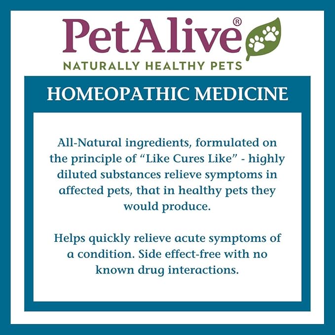 PetAlive Cushex Drops-M, Cushing's Disease Pet Supplement, 2fl oz., 59ML