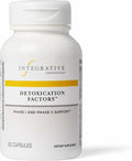 Integrative Therapeutics Detoxification Factors - Liver Supplement for Detoxification Pathway Support* - Includes Vitamins A & C - Dairy-Free - 60 Capsules (30 Servings)