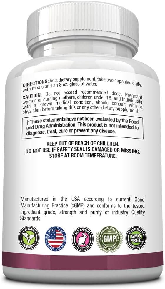 Approved Science Progestaprin - Progesterone Support Supplement - 1 Bottle - 60 Capsules - Vegan