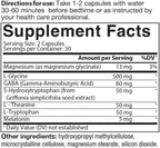MENOLABS Well Rested Sleep Aid - 60 Capsules - Menopause Supplements for Women with Magnesium Glycinate, Melatonin, L-Glycine, L-Theanine and More, Supports Healthy Rest and Promotes Quality Sleep