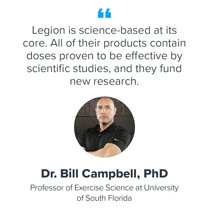 Legion Protein Bar Chocolate Peanut Butter -100% Whey Protein, Baked Bars with Prebiotic Fiber - High Protein (20g) Low Fat (12g) Low Sugar (4g), No Soy, Gluten - Natural Flavors (12 Count)