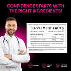 Raspberry C*M Gummies Improves Sperm Volume and Load Semen Volume Supplement - 60 Capsules - 1 Month Supply