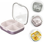 SHERCHPRY 1Pc Portable Mini Medicine Holder Sealed Pill Organizer Compact Storage for Travel Design for and Items for Daily Use Go