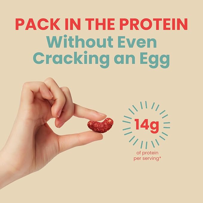 Schoolyard Keto (Fiery Hot) Protein Puffs - Low Carb, Low Sugar, 14g Protein, Gluten Free, High Protein Snack - Healthy, Diabetic Friendly, Low Calorie for kids and Adults | USA Made, (12 Pack)