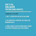 Intentionally Bare Collagen Powder Unflavored - Collagen Peptides Powder with Biotin & Hyaluronic Acid - Non-GMO & Grass Fed Collagen Protein Powder with 10g Protein - Keto Collagen Powder 40 Servings