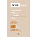 RXBAR Protein Bars, Protein Snack, Snack Bars, Coconut Chocolate, 22oz Box (12 Count)