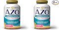 AZO D Mannose Urinary Tract Health Gummies, 40 Count, Clinical Strength 2000mg, Helps Cleanse, Flush & Protect, No.1 Pharmacist Recommended Brand, Vegan Tangy Citrus Blast Flavor, Non-GMO, Gluten Free