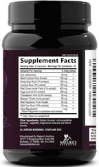 Menopause Supplements for Women - Complete Menopause Relief with Dong Quai & Black Cohosh - For Natural, Mild Hot Flash & Night Sweats - Hormone, Energy & Balance Support, Bottled in USA - 60 Capsules