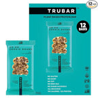 TRUBAR Vegan Protein Bar, Oh Oh Cookie Dough, Gluten Free, Plant Based Protein, Dairy Free, Non GMO, Soy Free, No Sugar Alcohols, 12G Protein, 13G Fiber, Healthy on the Go Snack Bars, 12 CT