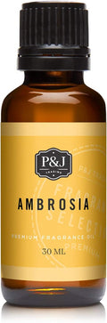P&J Trading - Ambrosia Scented Oil 30ml - Fragrance Oil for Candle Making, Soap Making, Diffuser Oil