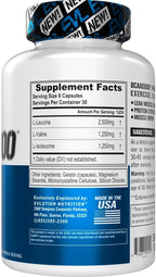 BCAAs Amino Acids Supplement for Men - EVL 2:1:1 5g BCAA Capsules for Post Workout Recovery and Lean Muscle Builder for Men - BCAA5000 Branched Chain Amino Acids Nutritional Supplement - 30 Servings