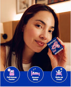 NuStrips™ Fast-Dissolving Sleep Strips with 5mg Melatonin, Valerian Root, L-Theanine & Vitamin B6 – Blueberry Flavor - Natural Sleep Aid, Vegan, Non-GMO, Gluten Free – Fall Asleep Fast (30 Strips)