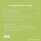 Physician Designed VARS Liposomal Glutathione Capsules - Patented Antioxidant Liquid Dietary Supplement, Anti-Aging, Detoxification, Fortify Immune System, Energy Management Skin Brightening, 60 count