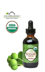 US Organic Tamanu Oil, USDA Certified Organic, 100% Pure Virgin Cold Pressed Unrefined, Dark Green Color, Sourced from Southeast Asia_Improved cap_2oz (56 ml)