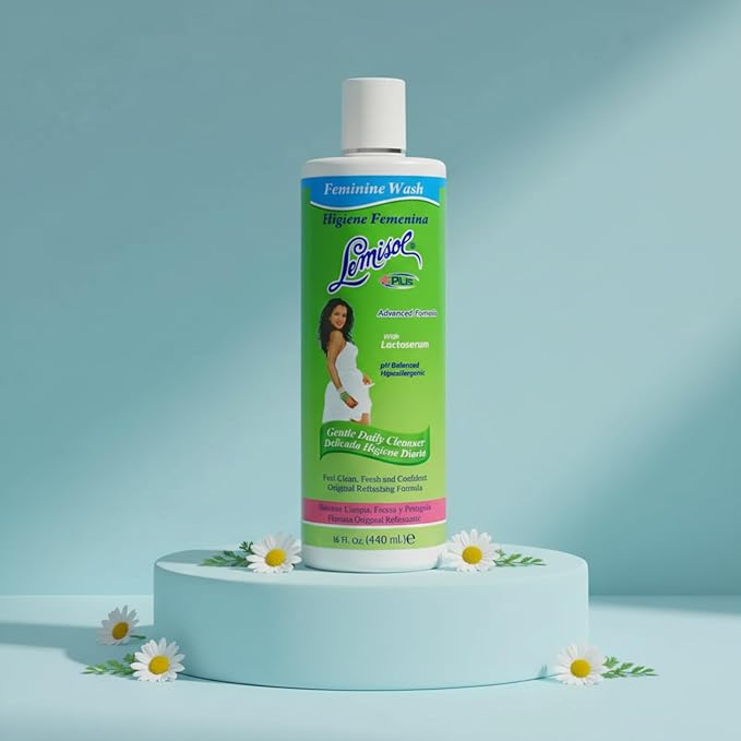 Lemisol Feminine Wash, Daily Cleanser, Hypoallergenic, 16 FL Oz, Bottle