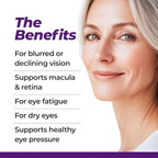 AFC Japan Ultimate Vision PRO – Improved, Up-Sized Formula - Support Vitamins for Eye Health with Lutein, Zeaxanthin, Bilberry, Nutrients for Blurry Dry Eyes, Macular Health & Focus, 45 Softgels