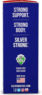 Silver Biotics 30 PPM Extra Strength Daily Immune Support Supplement with Patented Multivalent Silversol Technology | The Perfect Daily Defense Boost for Your Immune System | 16 Fl Oz