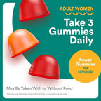 SmartyPants Prenatal Multivitamin Gummies with Omega 3 DHA/EPA, Methylfolate, Biotin, Vitamins D3, C, B12, B6, A, K, and Zinc, Gluten Free, Clean Label, Two Fruit Flavors, 90 Gummies (30 Day Supply)