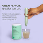 Hilma Daily Fiber and Digestive Enzymes, Fiber Supplement Powder with Prebiotics and Enzymes Formulated with Psyllium Husk and Acacia, Gluten Free, Vegan, FSA Eligible, Digestive Support, 30 Servings