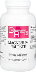 Cardiovascular Research Magnesium Taurate 125 mg, Creamy White, 180 Capsules (MAGT2)