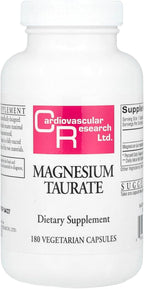 Cardiovascular Research Magnesium Taurate 125 mg, Creamy White, 180 Capsules (MAGT2)