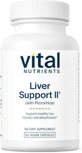 Vital Nutrients Liver Support II with Picrorhiza, Milk Thistle and Curcumin - Vegan Supplement - Herbal Combination to Support Healthy Liver Function* - Gluten, Dairy and Soy Free - 60 Capsules