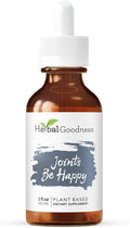 Herbal Goodness Joint Be Happy Liquid Extract 2oz – Organic Joint & Bone Health Support with Glucosamine, Chondroitin, Magnesium & Herbal Blend for Men & Women