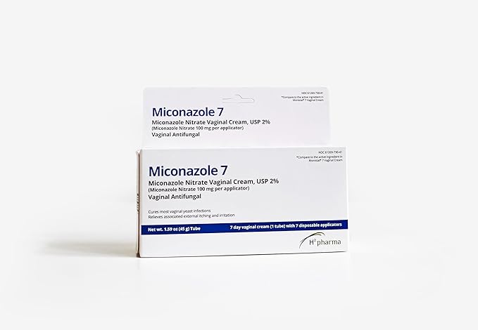Miconazole 7 - Miconazole Nitrate Cream, USP 2%, 1.59 oz Tube