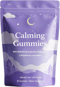 IRMI Calming Sleep Gummies with Ashwagandha, Magnesium, L-Theanine & Lemon Balm, 60 Gummies