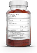 Apple Cider Vinegar Gummies for Weight Loss Apple Cider Vinegar with Mother Keto ACV Gummies Belly Fat Burner for Women AC Keto Gummies Metabolism Booster