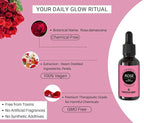 Earth N Pure Rose (Gulab Oil) Essential Oil Natural and Therapeutic Grade with Glass Dropper 15 ml