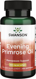 Swanson Evening Primrose Oil (Omegatru) 500 Milligrams 100 Sgels