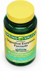 Unique Bundle Store Digestive Enzymes – 60 Vegetarian Capsules, Enzimas Digestivas with Probiotics and Prebiotics, Enzymes for Digestion, Daily Digestive Health Supplement (Pack of 1)