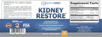 Kidney Cleanse Detox & Repair - Formulated by Kidney Health Expert Living w/Transplant - US Made Kidneys Support Supplement, Detox & Flush - Renal Vitamins 120 Capsules