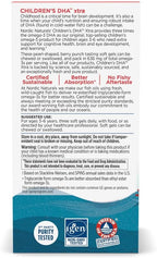 Nordic Naturals Children’s DHA Xtra, Berry Punch - 90 Mini Chewable Soft Gels for Kids - 636 mg Omega-3s EPA & DHA - Cognitive & Immune Function, Learning, Social Development - Non-GMO - 30 Servings