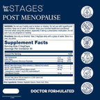 SOLARAY Postmenopause her Life Stages - Post Menopause Supplements for Women with Resveratrol - Vegan and Made Without Hormones - 60-Day Guarantee - Vegan, Lab Verified - 30 Servings, 60 VegCaps
