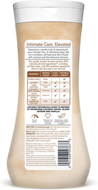 Summer’s Eve Essential Botanicals Daily Feminine Wash, Coconut Aloe, Gentle pH-Balanced Body Wash for Women, Feminine Care to Remove Vaginal Odor, Gynecologist Tested, 15 fl oz