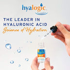 Hyalogic Synthovial Seven Liquid Hyaluronic Acid – Vegan Oral Joint & Skin Supplement, High Molecular Weight, Pure Hydration Support Supplements, 1 oz (2 Pack)