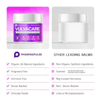 Pharmapulse Organic Vaginal Moisturizer, Vulva Balm Cream, Intimate Skin Care, Menopause Support - Relieves Dryness, Itching, Burning, Redness, Chafing, Odor, Irritation - Estrogen Free 4oz