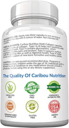 Multi Collagen Pills - 180 Collagen Pills - Type I, II, III, V & X Collagen Capsules - Unique Blend of Collagen Peptides Capsules - Wild Fish, Eggshell, Chicken & Grass-Fed Beef Collagen Supplements