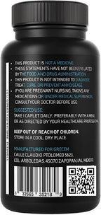 Ambition Flexiwell Joint Support Supplement with Hyaluronic Acid, Collagen, Turmeric, 30 Caplets, 850mg
